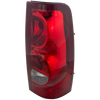 SILVERADO 1500/2500 03-03 TAIL LAMP RH, Lens and Housing, Fleetside - CAPA