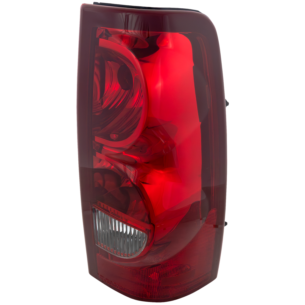 SILVERADO 1500/2500 03-03 TAIL LAMP RH, Lens and Housing, Fleetside - CAPA