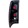 SILVERADO 1500/2500 03-03 TAIL LAMP RH, Lens and Housing, Fleetside - CAPA
