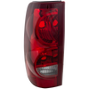 SILVERADO 1500/2500 03-03 TAIL LAMP LH, Lens and Housing, Fleetside - CAPA