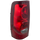 SILVERADO 1500/2500 03-03 TAIL LAMP LH, Lens and Housing, Fleetside - CAPA