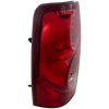 SILVERADO 1500/2500 03-03 TAIL LAMP LH, Lens and Housing, Fleetside - CAPA