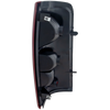 SILVERADO 1500/2500 03-03 TAIL LAMP LH, Lens and Housing, Fleetside - CAPA