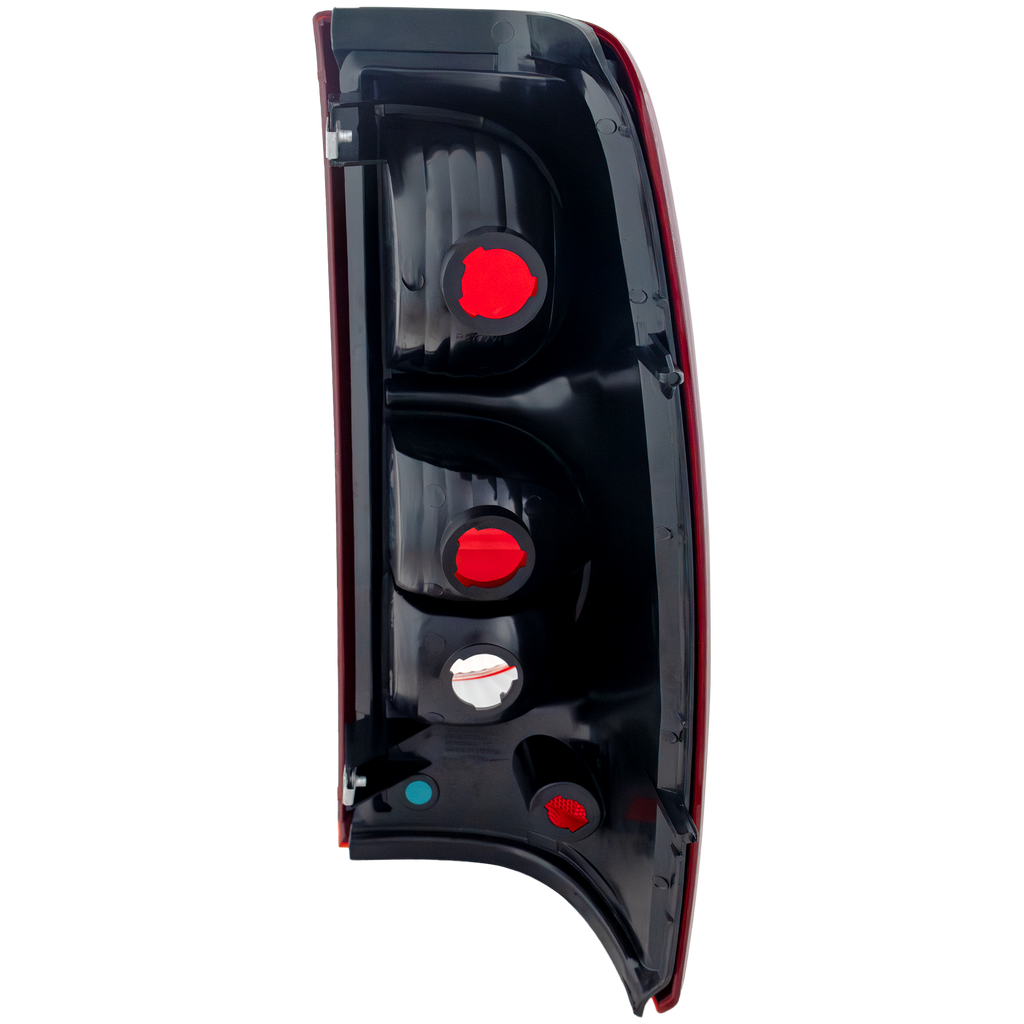 SILVERADO 1500/2500 03-03 TAIL LAMP LH, Lens and Housing, Fleetside - CAPA