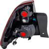 MALIBU 04-08 TAIL LAMP RH, Lens and Housing, (Exc. Hybrid/Maxx Models), Includes 2008 Classic