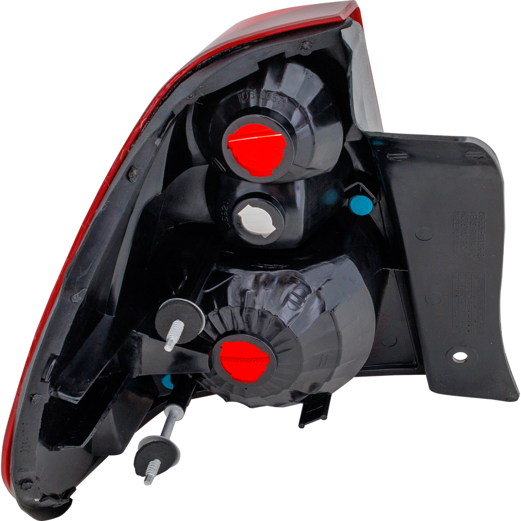 MALIBU 04-08 TAIL LAMP RH, Lens and Housing, (Exc. Hybrid/Maxx Models), Includes 2008 Classic
