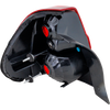 MALIBU 04-08 TAIL LAMP RH, Lens and Housing, (Exc. Hybrid/Maxx Models), Includes 2008 Classic
