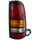 SILVERADO/SIERRA 3500 01-03 TAIL LAMP RH, Assembly, w/ Black Bezel, Fleetside