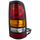 SILVERADO/SIERRA 3500 01-03 TAIL LAMP RH, Assembly, w/ Black Bezel, Fleetside