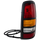 SILVERADO/SIERRA 3500 01-03 TAIL LAMP LH, Assembly, w/ Black Bezel, Fleetside