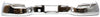 ESCALADE 02-06 STEP BUMPER, FACE BAR ONLY, w/o Pad, w/ Pad Provision, w/o Mounting Bracket, Chrome