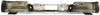 ESCALADE 02-06 STEP BUMPER, FACE BAR ONLY, w/o Pad, w/ Pad Provision, w/o Mounting Bracket, Chrome