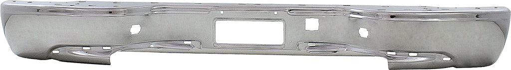 SILVERADO/SIERRA STEPSIDE 99-04 / TAHOE 00-06 STEP BUMPER, FACE BAR ONLY, w/o Pad, w/ Pad Provision, w/o Mounting Bracket, Chrome
