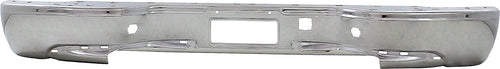 SILVERADO/SIERRA STEPSIDE 99-04 / TAHOE 00-06 STEP BUMPER, FACE BAR ONLY, w/o Pad, w/ Pad Provision, w/o Mounting Bracket, Chrome