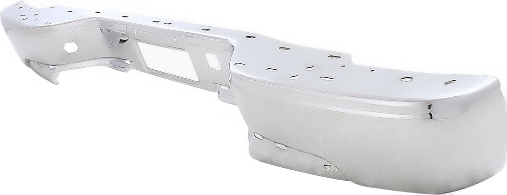 SILVERADO/SIERRA STEPSIDE 99-04 / TAHOE 00-06 STEP BUMPER, FACE BAR ONLY, w/o Pad, w/ Pad Provision, w/o Mounting Bracket, Chrome
