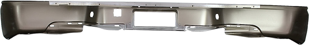 SILVERADO/SIERRA STEPSIDE 99-04 / TAHOE 00-06 STEP BUMPER, FACE BAR ONLY, w/o Pad, w/ Pad Provision, w/o Mounting Bracket, Chrome