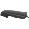 BLAZER 98-05 REAR BUMPER END LH, w/o Side Molding Holes, 4Dr (Base) / 2Dr (Except Xtreme model)