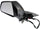 CTS 11-14 MIRROR LH, Power, Manual Folding, Heated, Paintable, w/o Memory, Coupe