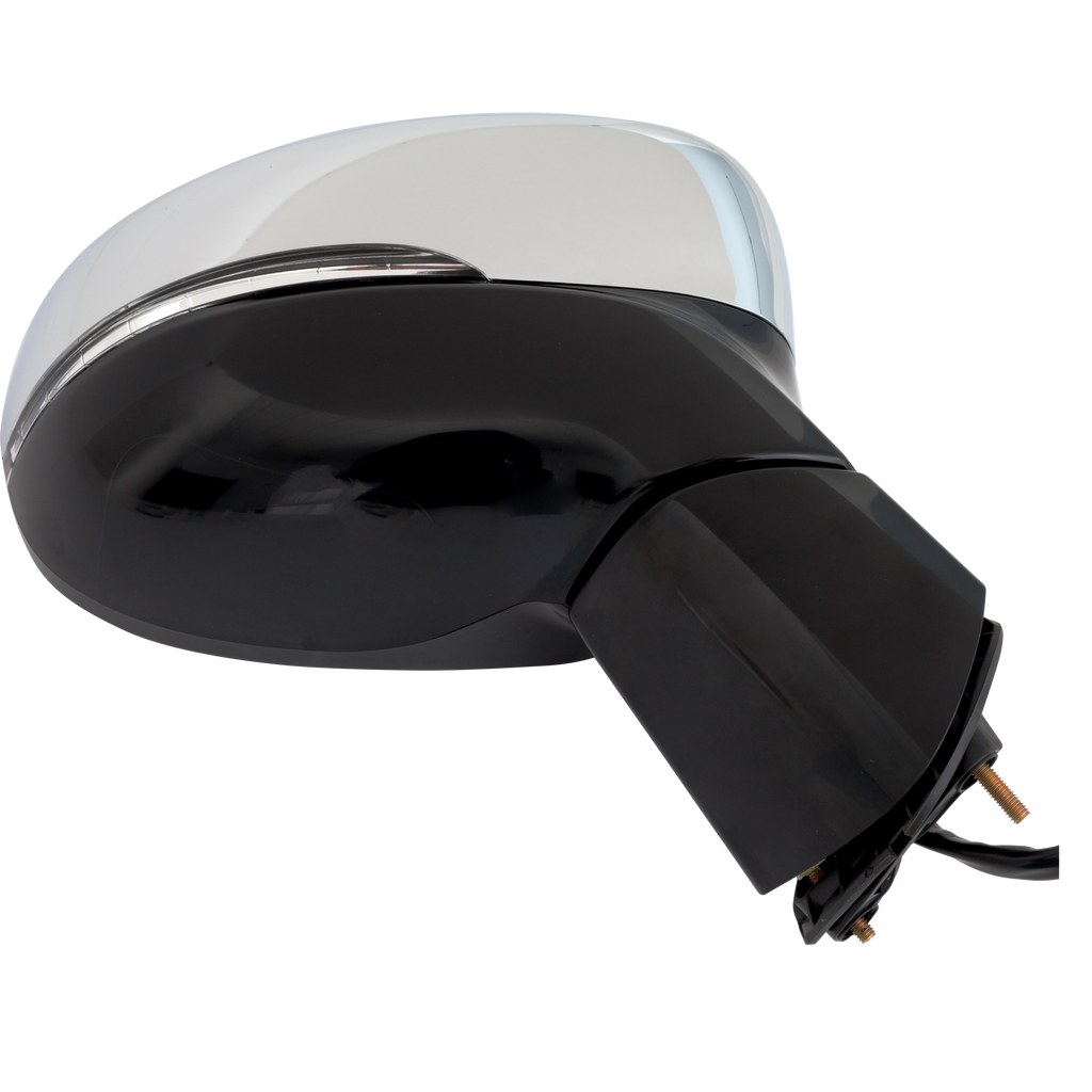 PACIFICA 20-20 MIRROR RH, Power, Manual Folding, Heated, Chrome, w/ In-housing Signal Light, BSD in Glass, w/o Memory, Puddle Light, Auto-Dimming, Surround View Camera, (Exc. Hybrid Models)