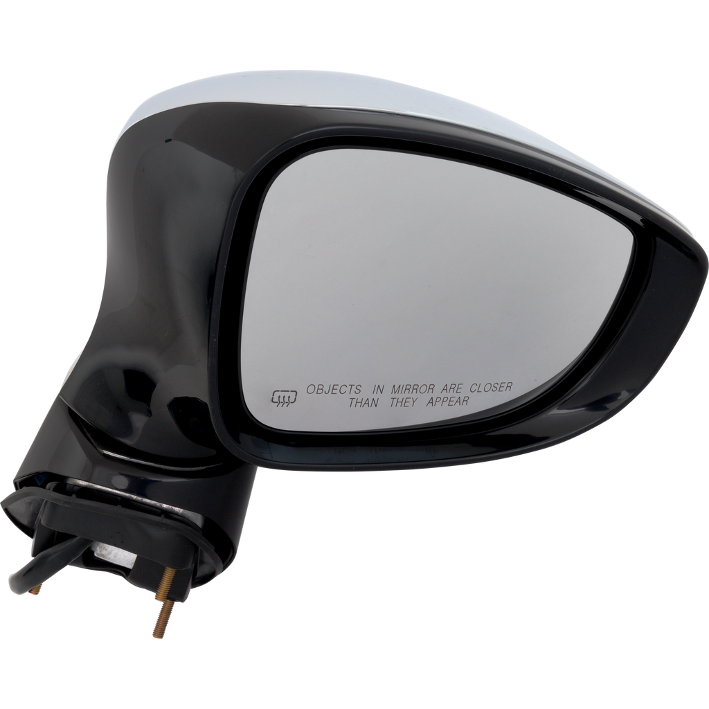 PACIFICA 20-20 MIRROR RH, Power, Manual Folding, Heated, Chrome, w/ In-housing Signal Light, BSD in Glass, w/o Memory, Puddle Light, Auto-Dimming, Surround View Camera, (Exc. Hybrid Models)