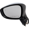 PACIFICA 20-21 MIRROR LH, Power, Power Folding, Heated, Chrome, w/ In-housing Signal Light, Memory, Puddle Light, BSD in Glass, w/o Auto-Dimming, Surround View Camera, (Exc. Hybrid Models)