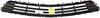 MALIBU 06-08 FRONT BUMPER GRILLE, Lower, Black Shell and Insert, LS/LT/LTZ Models, Includes Classic - CAPA