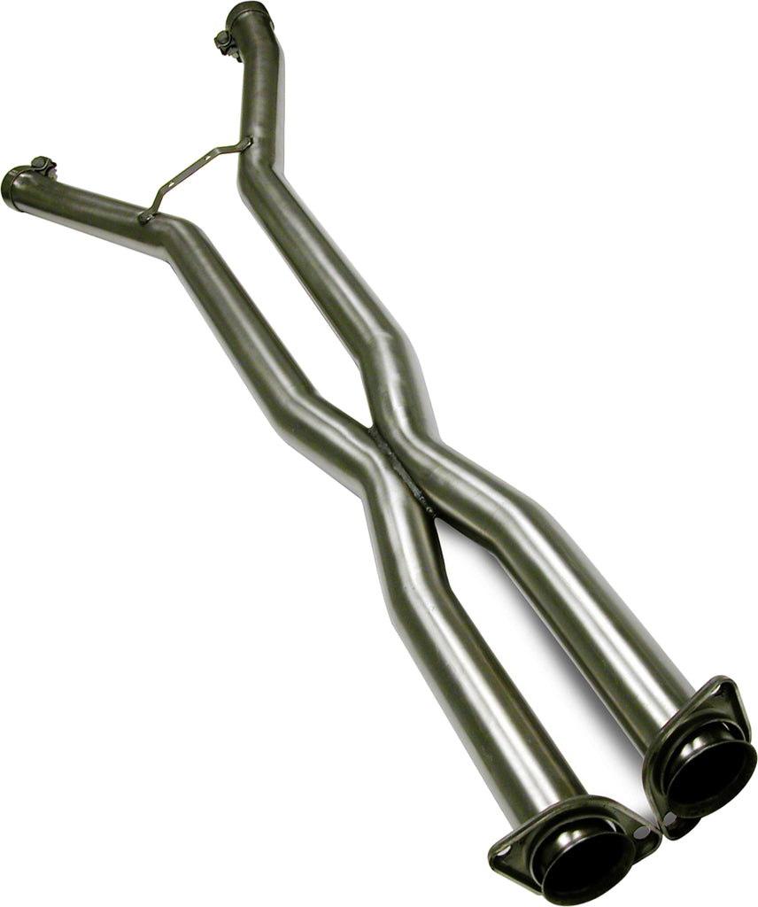 CORSA XO-CROSSOVER EXHAUST INTERMEDIATE PIPE -- XO-Crossover Pipe; Full Length; Bolt-In; For Use w/PN[14160/14169]; Except 6 Speed Auto Trans.; Improves Exhaust Flow,Increased Horsepower And Torque,Pr