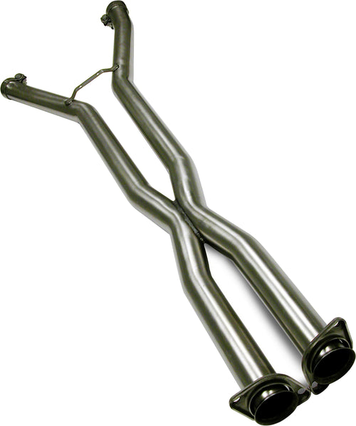 CORSA XO-CROSSOVER EXHAUST INTERMEDIATE PIPE -- XO-Crossover Pipe; Full Length; Bolt-In; For Use w/PN[14160/14169]; Except 6 Speed Auto Trans.; Improves Exhaust Flow,Increased Horsepower And Torque,Pr