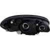 PT CRUISER 06-10 CLEAR HEAD LAMP RH AND LH, Lens and Housing, Black Bezel