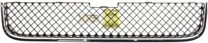 UPLANDER 05-09 FRONT BUMPER GRILLE, Lower, Chrome Shell/Textured Dark Gray Insert - CAPA