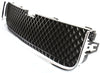 UPLANDER 05-09 FRONT BUMPER GRILLE, Lower, Chrome Shell/Textured Dark Gray Insert - CAPA