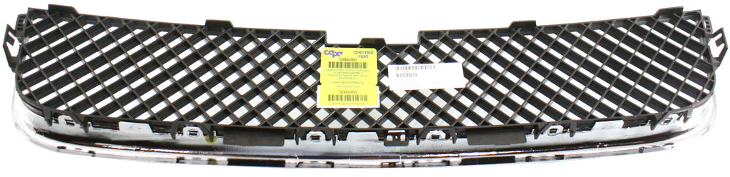 UPLANDER 05-09 FRONT BUMPER GRILLE, Lower, Chrome Shell/Textured Dark Gray Insert - CAPA