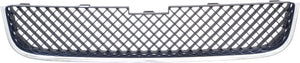 UPLANDER 05-09 FRONT BUMPER GRILLE, Lower, Chrome Shell/Textured Dark Gray Insert