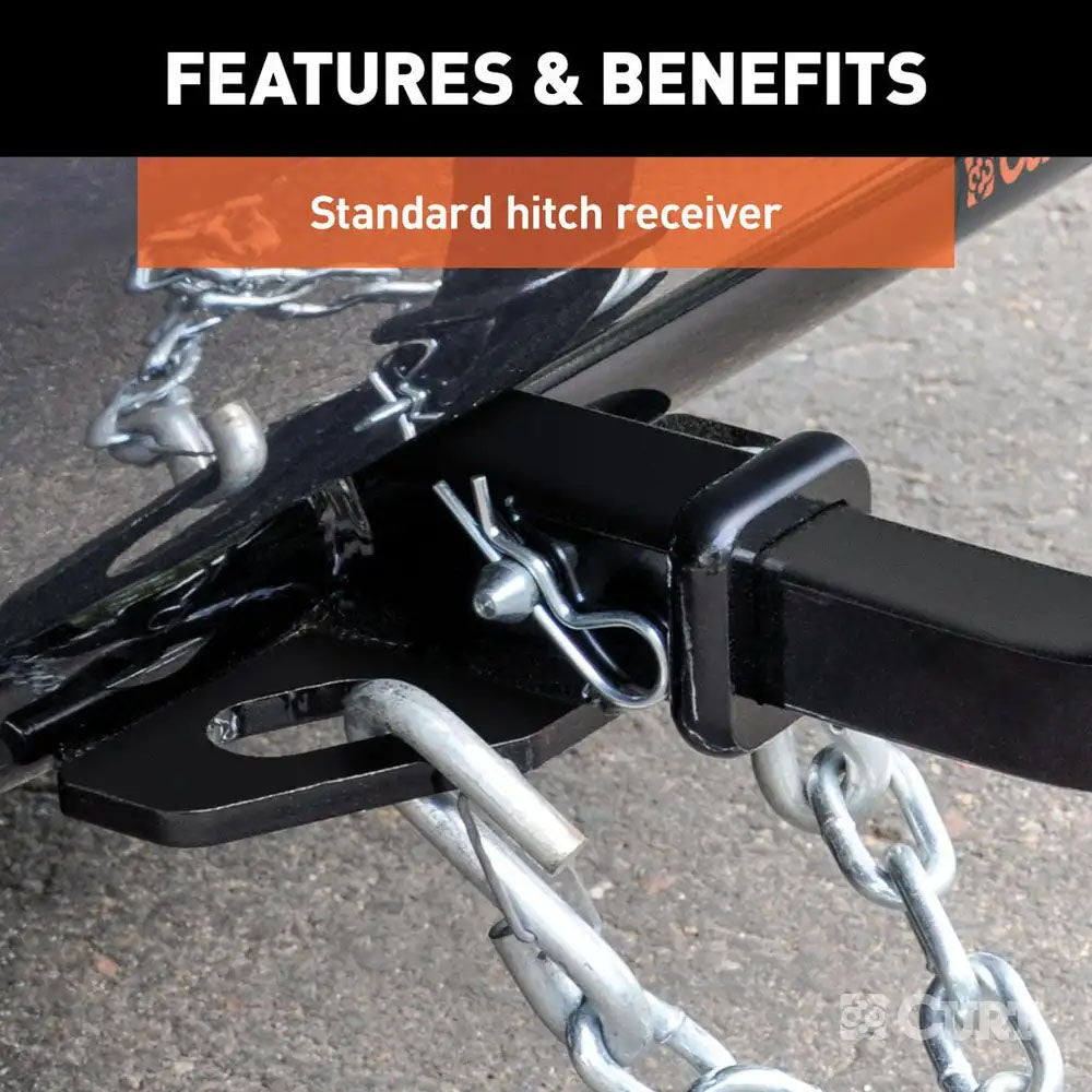 CLASS I TRAILER HITCH, PIN & CLIP, NO BALL MOUNT