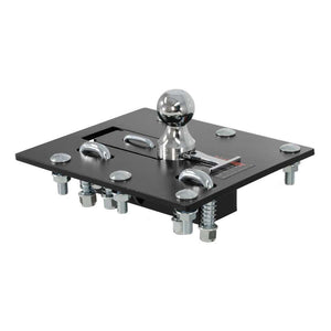 FOLDING BALL GOOSENECK HITCH ASSEMBLY