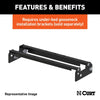 FOLDING BALL GOOSENECK HITCH ASSEMBLY