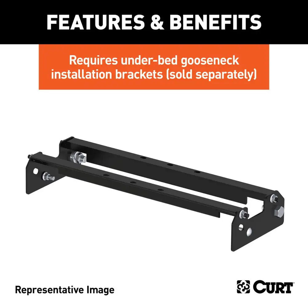 FOLDING BALL GOOSENECK HITCH ASSEMBLY