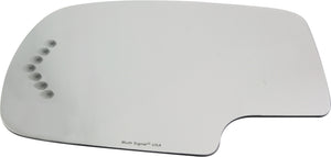 YUKON XL 00-06 MIRROR GLASS LH, Non-Towing, Heated, w/ Turn Signal, w/o BSD and Backing Plate, 2-pin connector