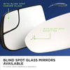 YUKON XL 00-06 MIRROR GLASS LH, Non-Towing, Heated, w/ Turn Signal, w/o BSD and Backing Plate, 2-pin connector