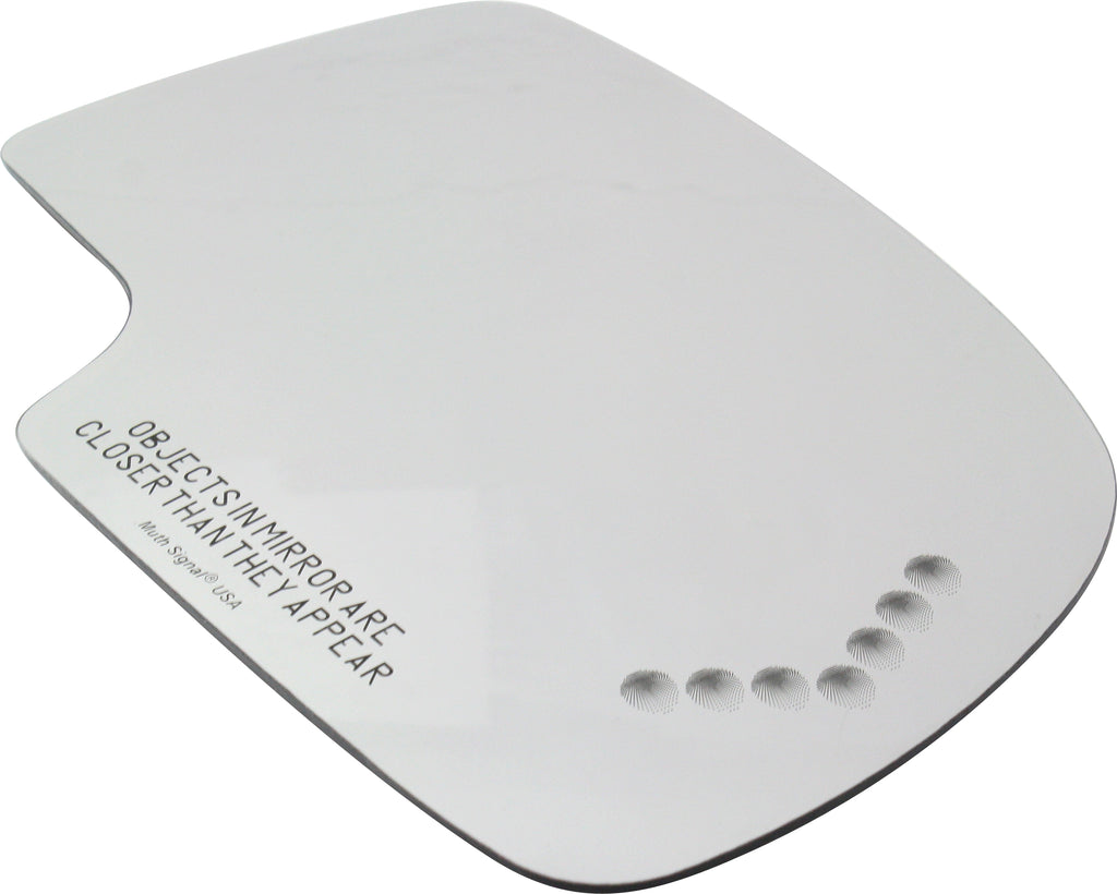 YUKON XL 00-06 MIRROR GLASS RH, Non-Towing, Heated, w/ Turn Signal, w/o BSD and Backing Plate, 2-pin connector