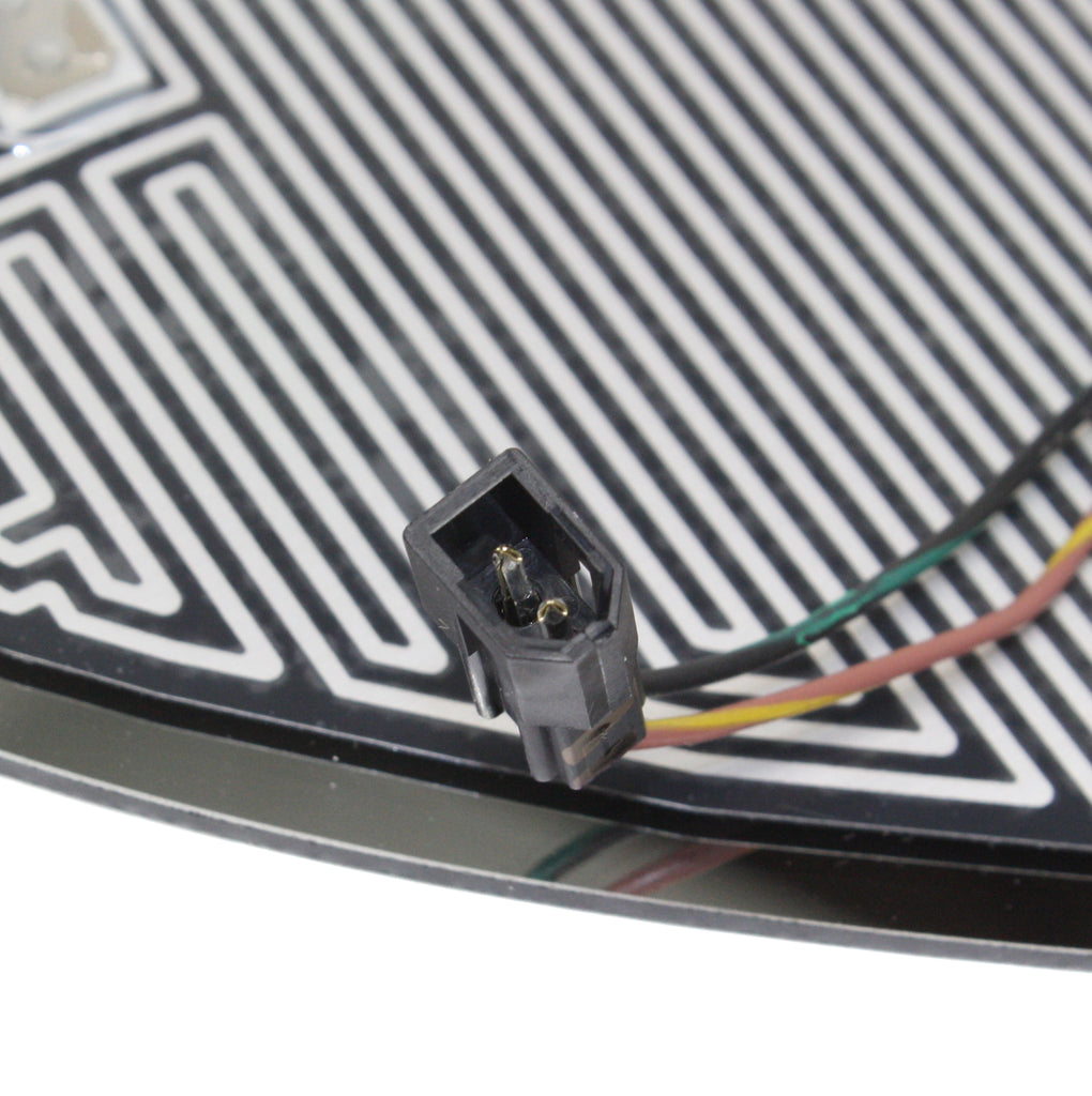 SUBURBAN 07-13 MIRROR GLASS LH, Non-Towing, Heated, w/ Turn Signal, w/o BSD and Backing Plate, 2-pin, 2 Heater Terminals