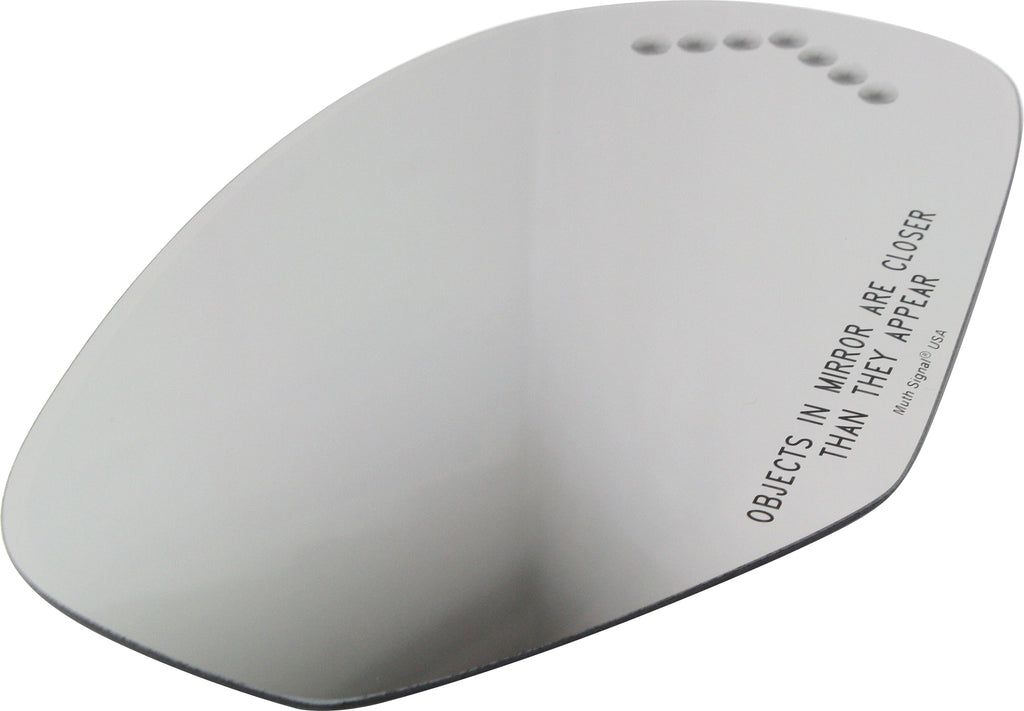 SUBURBAN 07-13 MIRROR GLASS RH, Non-Towing, Heated, w/ Turn Signal, w/o BSD and Backing Plate, 2-pin, 2 Heater Terminals
