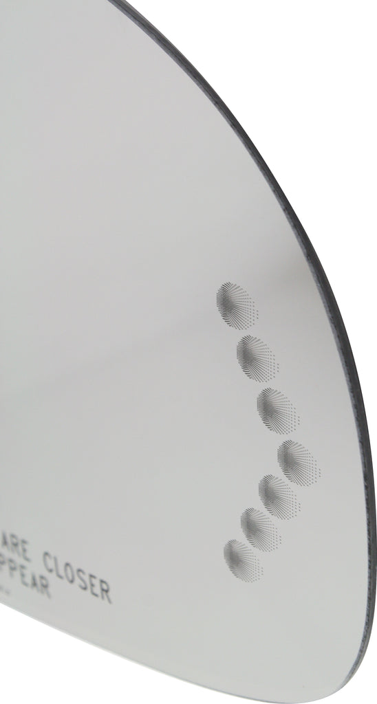 SUBURBAN 07-13 MIRROR GLASS RH, Non-Towing, Heated, w/ Turn Signal, w/o BSD and Backing Plate, 2-pin, 2 Heater Terminals