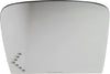 SIERRA/SILVERADO 1500 07-19 MIRROR GLASS LH, Upper, Heated, Towing, w/ Signal Light, w/o Backing Plate and BSD, Excludes 2007 Classic