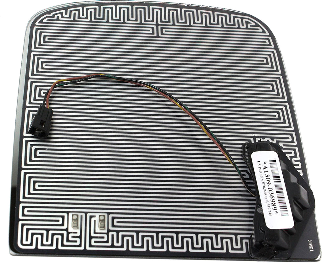 SIERRA/SILVERADO 1500 07-19 MIRROR GLASS LH, Upper, Heated, Towing, w/ Signal Light, w/o Backing Plate and BSD, Excludes 2007 Classic