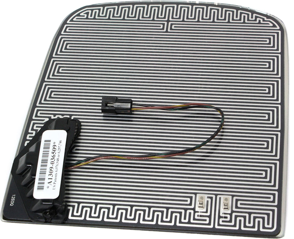 SIERRA/SILVERADO 1500 07-19 MIRROR GLASS RH, Upper, Heated, Towing, w/ Signal Light, w/o Backing Plate and BSD, Excludes 2007 Classic