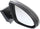 SPARK 13-15 MIRROR RH, Power, Manual Folding, Non-Heated, Paintable