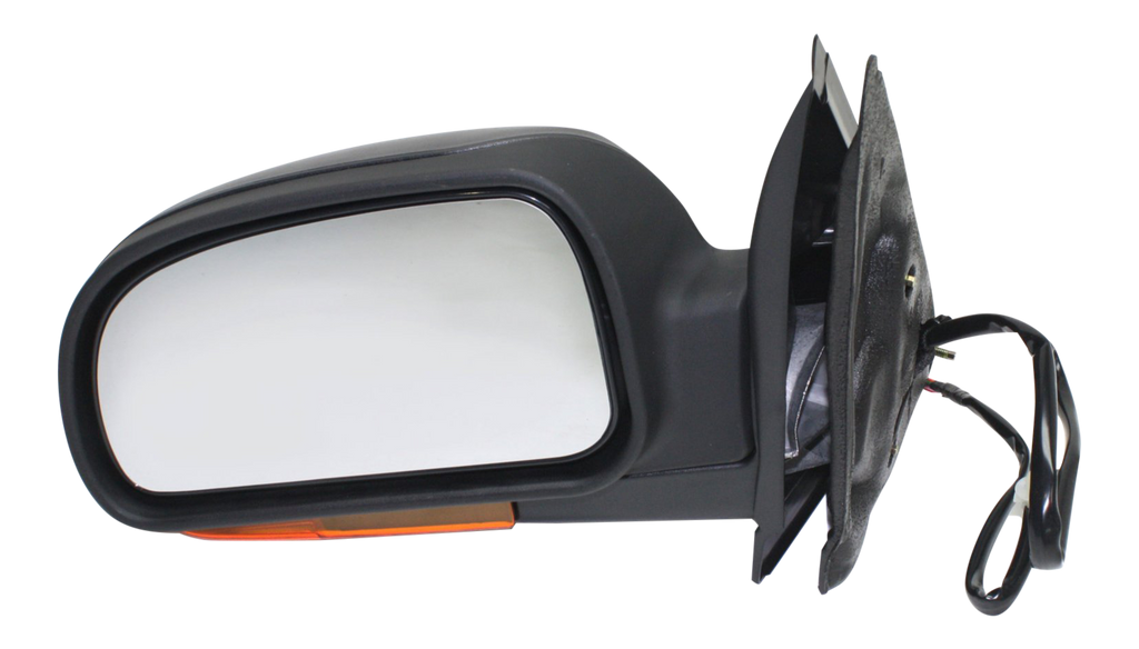 TRAILBLAZER 02-03 MIRROR LH, Power, Manual Folding, Heated, Textured, w/ Signal Light, w/o Memory