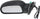 TRAILBLAZER 02-03 MIRROR LH, Power, Manual Folding, Heated, Textured, w/ Signal Light, w/o Memory