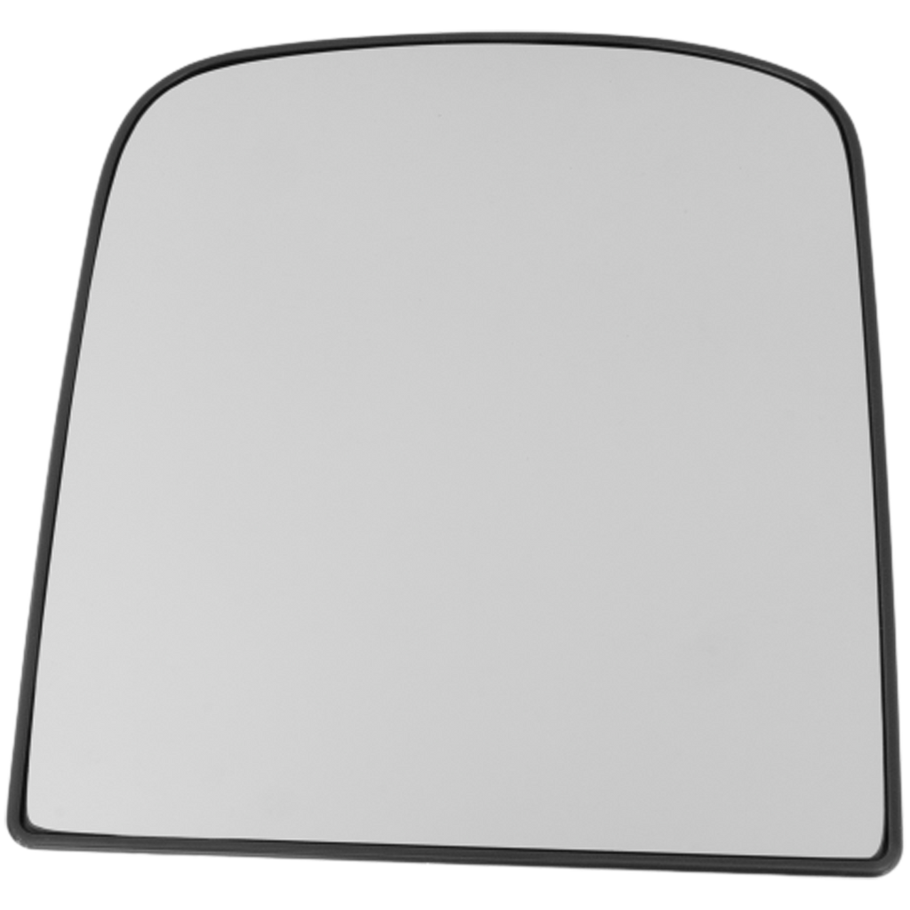 SILVERADO/SIERA 07-19 TOWING MIRROR GLASS LH, Upper, Non-Heated, w/o Backing Plate, BSD, and Signal light, Fits Mirrors w/o Spot Light, (Silverado/Sierra 2500/3500 15-19, 1st Design)